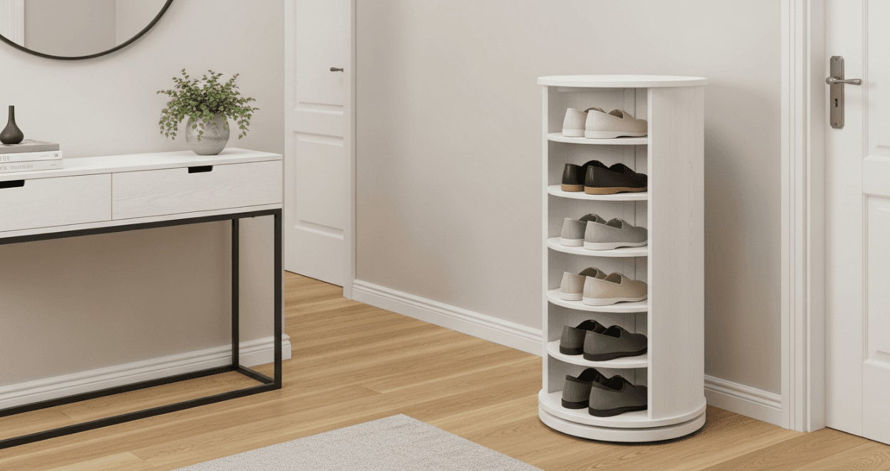Rotating Shoe Rack: The Modern Solution for Saving Space